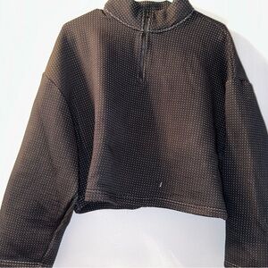 Nike Black and White Dotted Sweatshirt